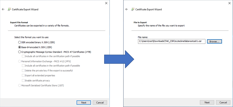 Using External Certificate Authorities to sign your TAK Server