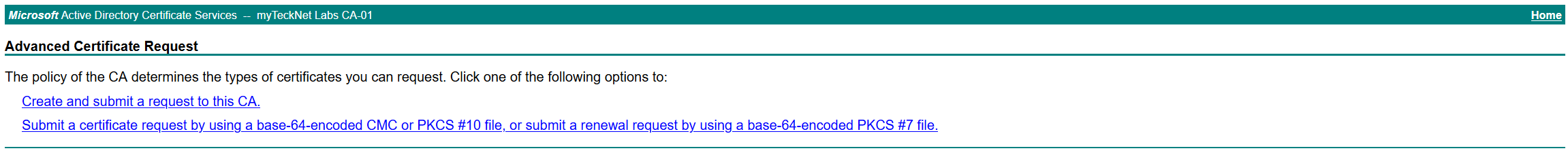 Using External Certificate Authorities to sign your TAK Server