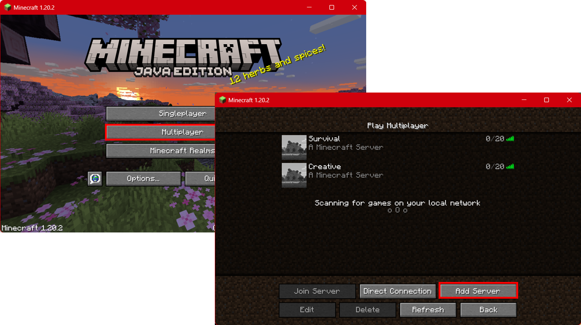 Download Minecraft & Server Software